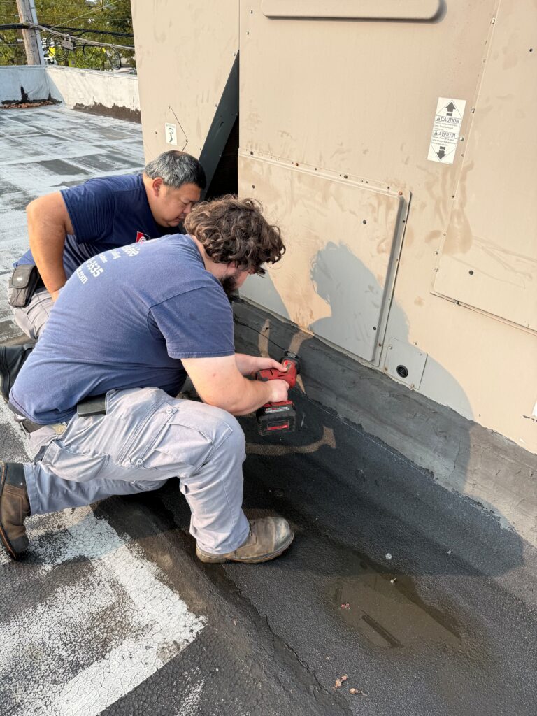 rooftop unit work